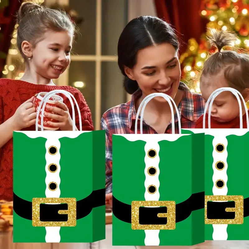 Thumbnail: Santa Claus Christmas Gift Bags
