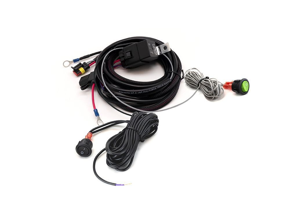 Single-Lamp Wiring Kit with Momentary Switch (3-Pin, Superseal, 12V)   1L-LP-EP-