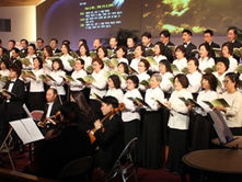 베다니교회 – 창립30주년 감사예배 축하찬양 음악회와 두명의 장로 임직예배도.