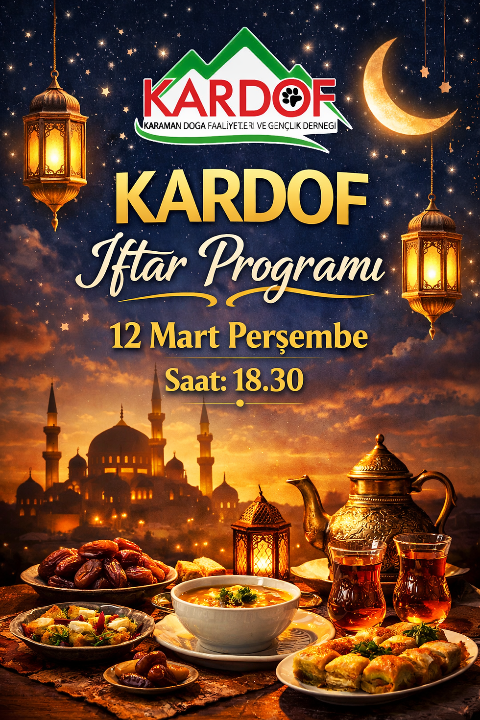 KARDOF iftar Programı 