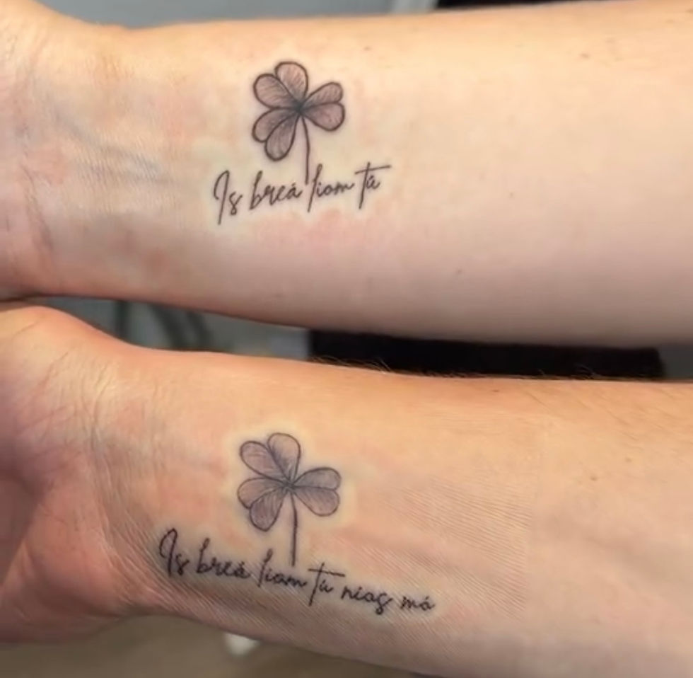 Even though he is pretty much covered in tattoos now, he promises he will never cover this one.