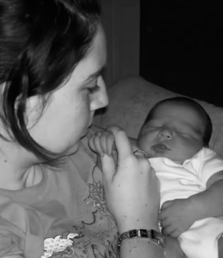 Let it also be known, he was 9lb 7oz at birth. Apparently that's ever so big.