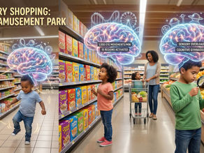 Navigating the Grocery Store: Why Shopping with Kids is Like Taking Them to an Amusement Park for Their Brain