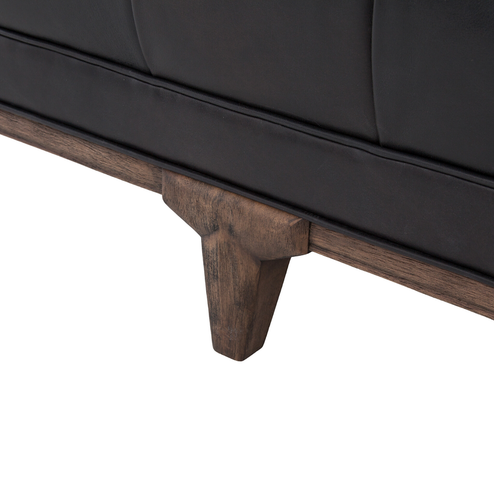 Thumbnail: Easton Sofa - Napa Black Leather