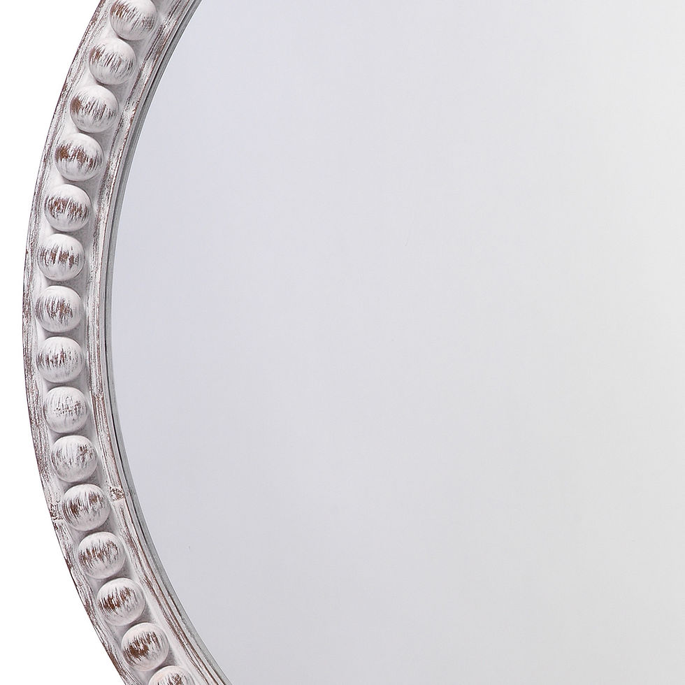 Thumbnail: Delaney Beaded Mirror, Round