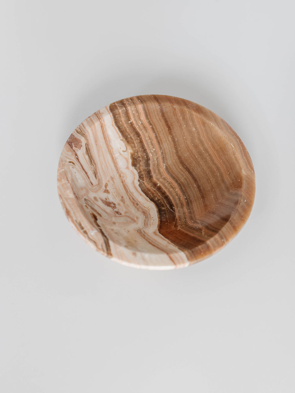 Thumbnail: Medium Peach Agate Dish