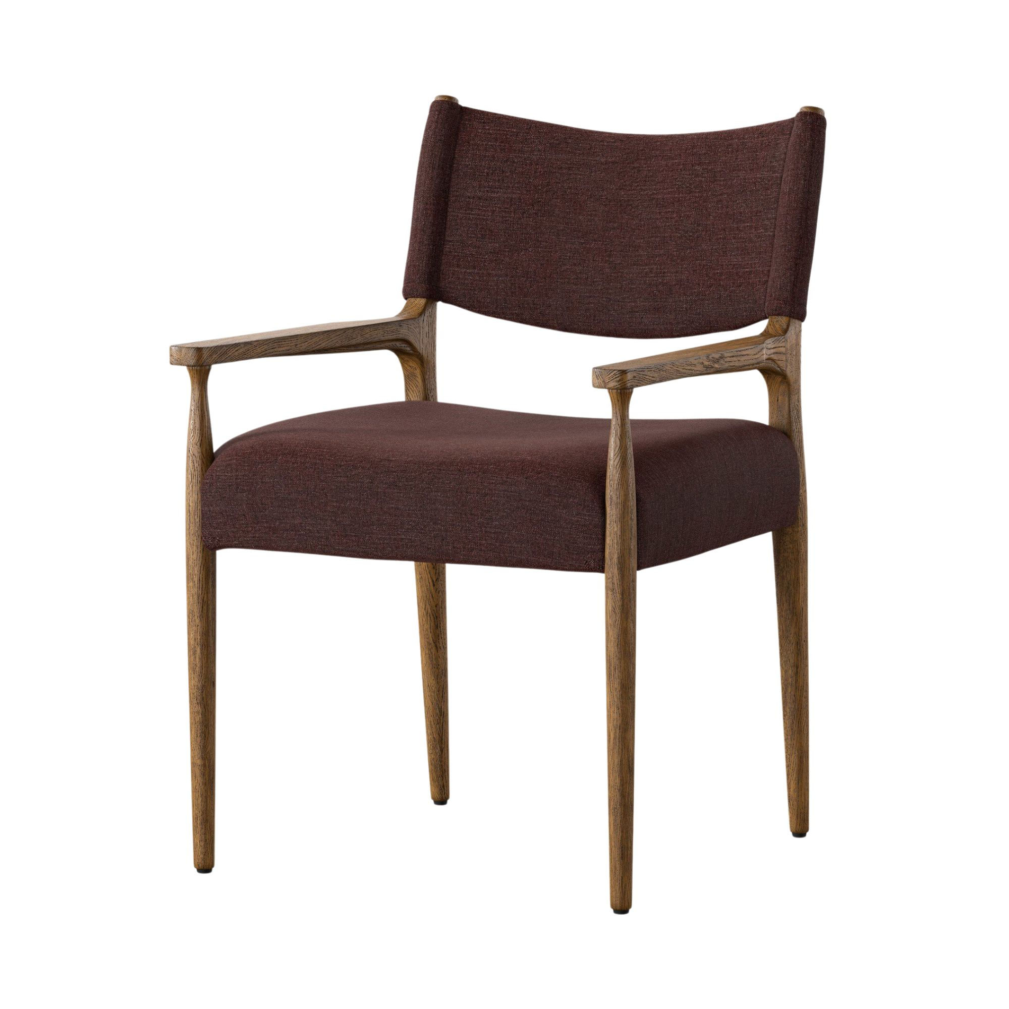 Hemmings Dining Armchair - Maroon