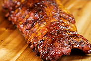 Classic smoked bbq ribs