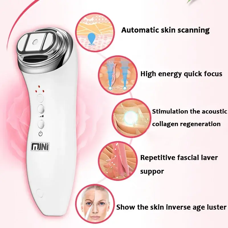 Thumbnail: Mini Hifu Machine Ultrasonic RF Anti-aging Wrinkle Removal Device