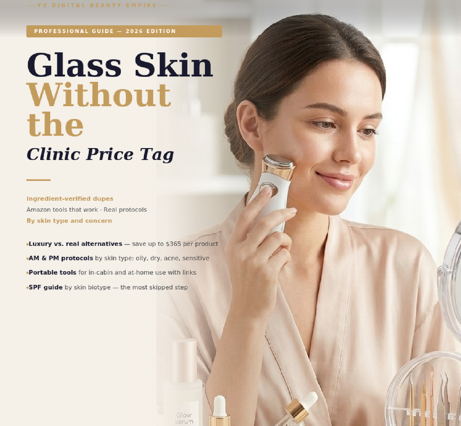 Glass Skin Without the Clinic Price Tag — The Clinical Skincare Protocol Guide