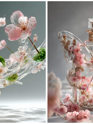 flower to floral perfume