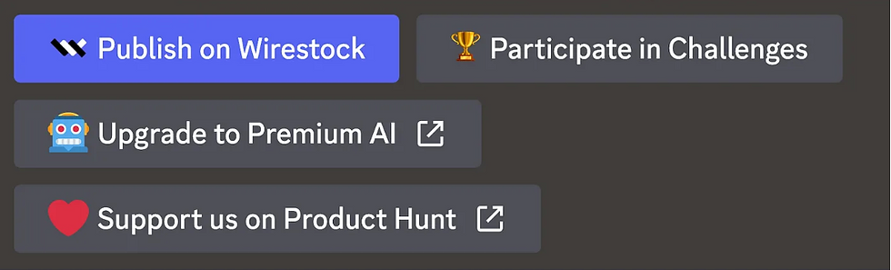 Wirestock discord bot interaction