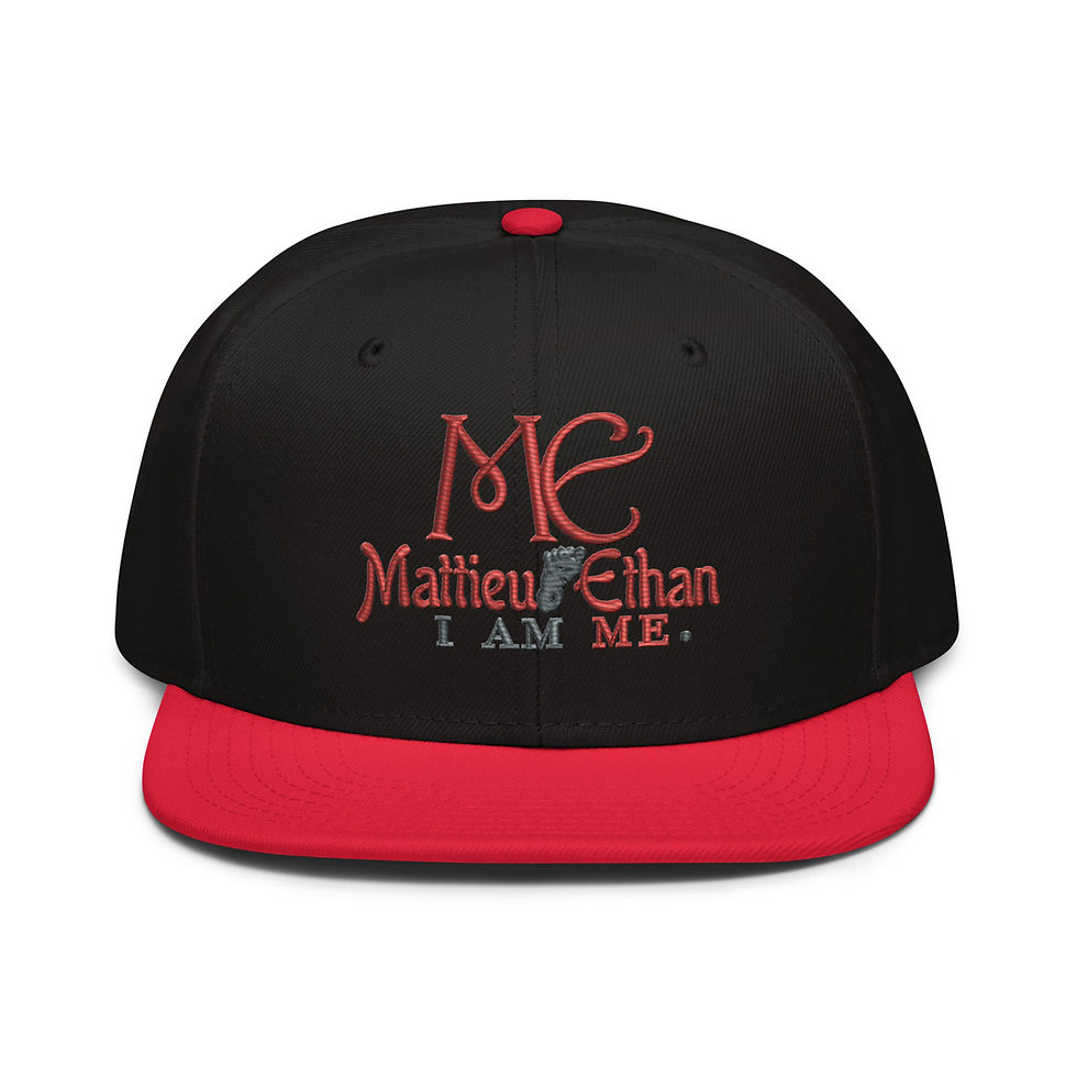 Thumbnail: Mattieu Ethan I AM ME. Snapback Hat