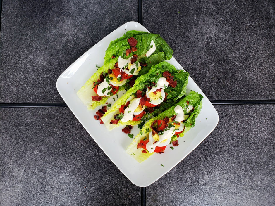 Healthy...ish | B.L.T. with Garlic Aioli