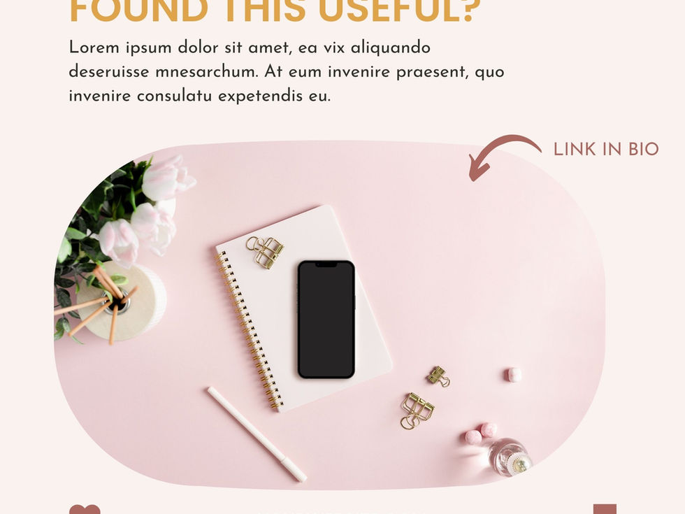 Canva design template for Instagram carousels