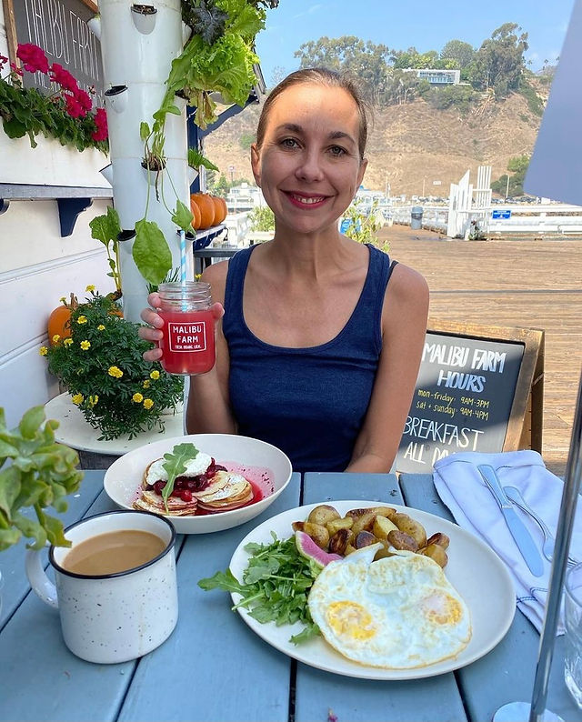 breakfast at malibu farm