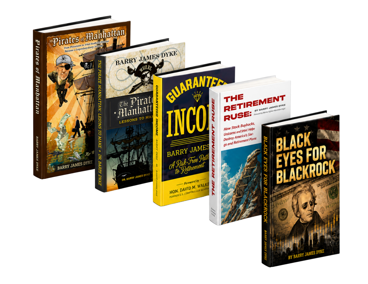 Barry James Dyke Books - Bundle of 5