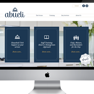 Abueli Home Concierge - A Spiffy Website Delight