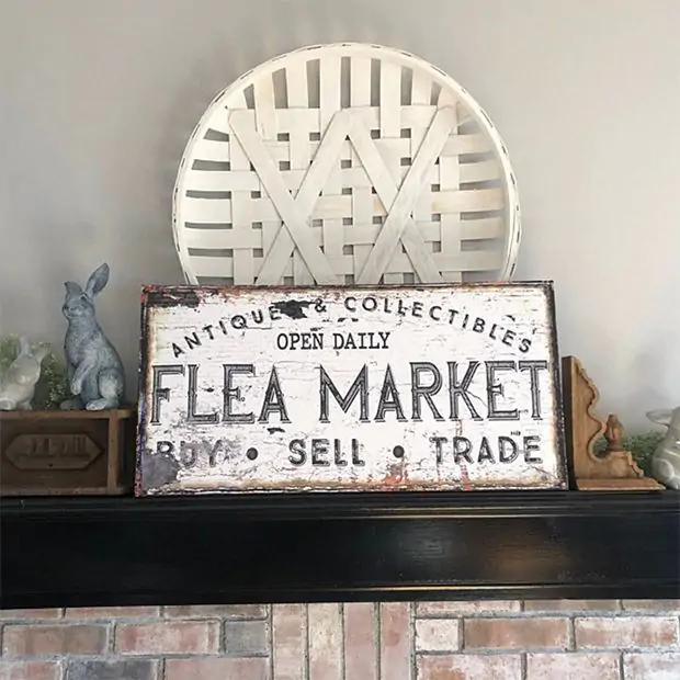 cream colored vintage wall art
