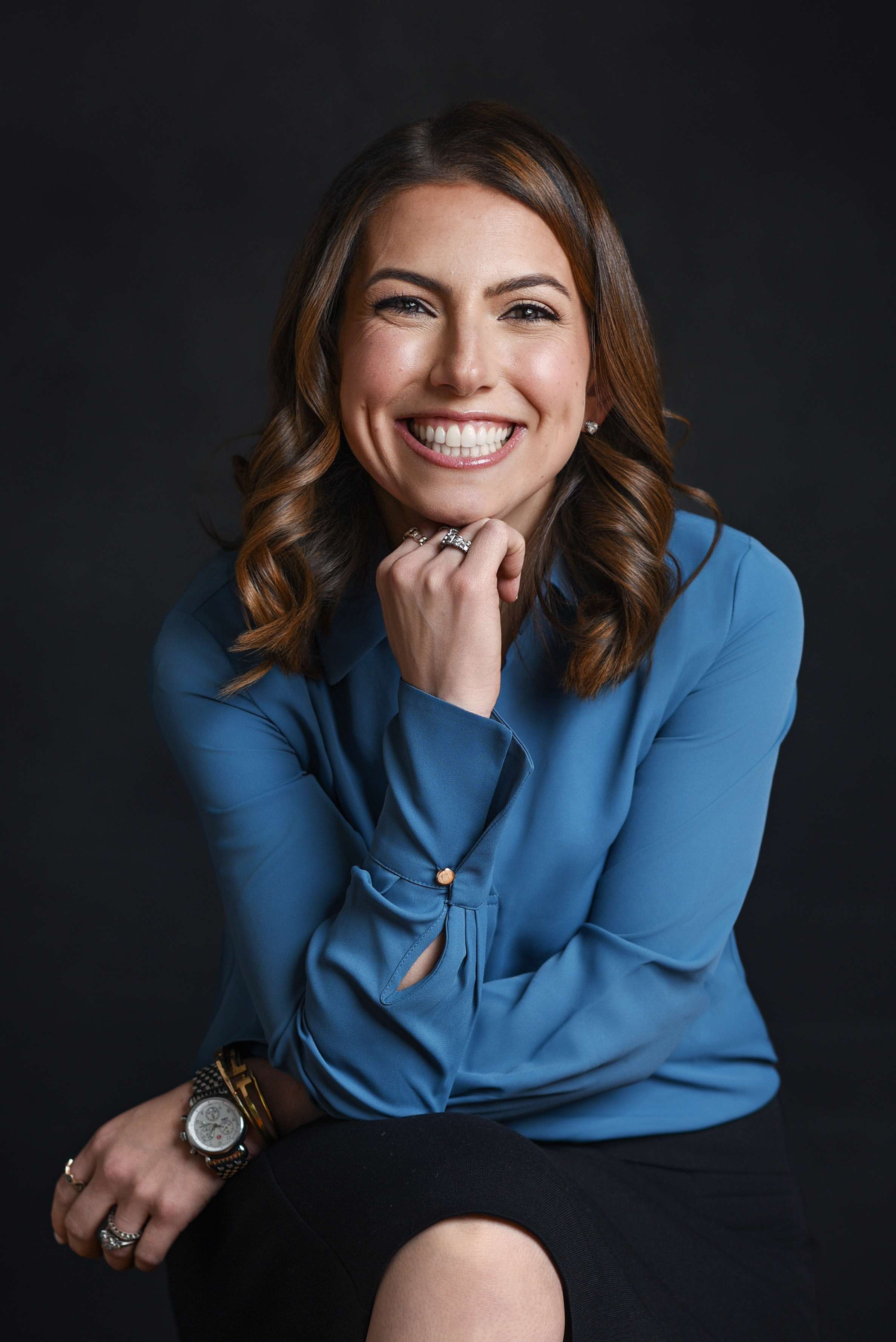 Smiling professional woman