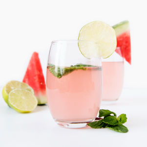 Spiked Watermelon Mint Limeade Recipe