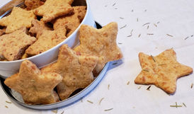 Rosemary Cheddar Cheese Bites