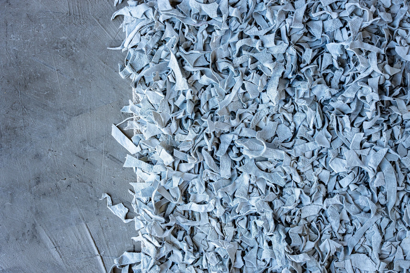 fluffy blue rug