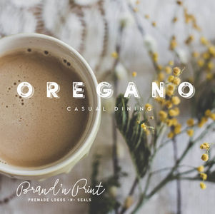 Hipster Distressed Font Transforms Text Only Logo