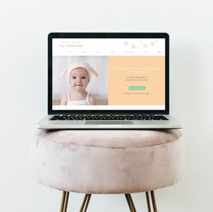 Capture The Magic With The Cuties Photography Wix Studio Template