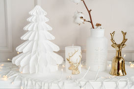 The Timeless Beauty Of The Neutral Holiday Stock Photo Collection