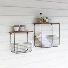 Wire Basket Shelves