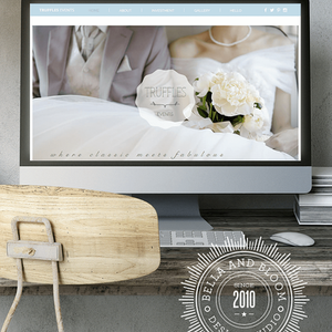 Ready-Made Wedding Themed Wix Website Template Designed Exclusively By B&B