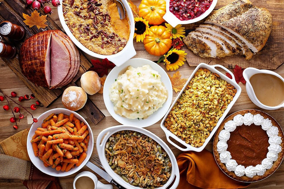 thanksgiving catered meal