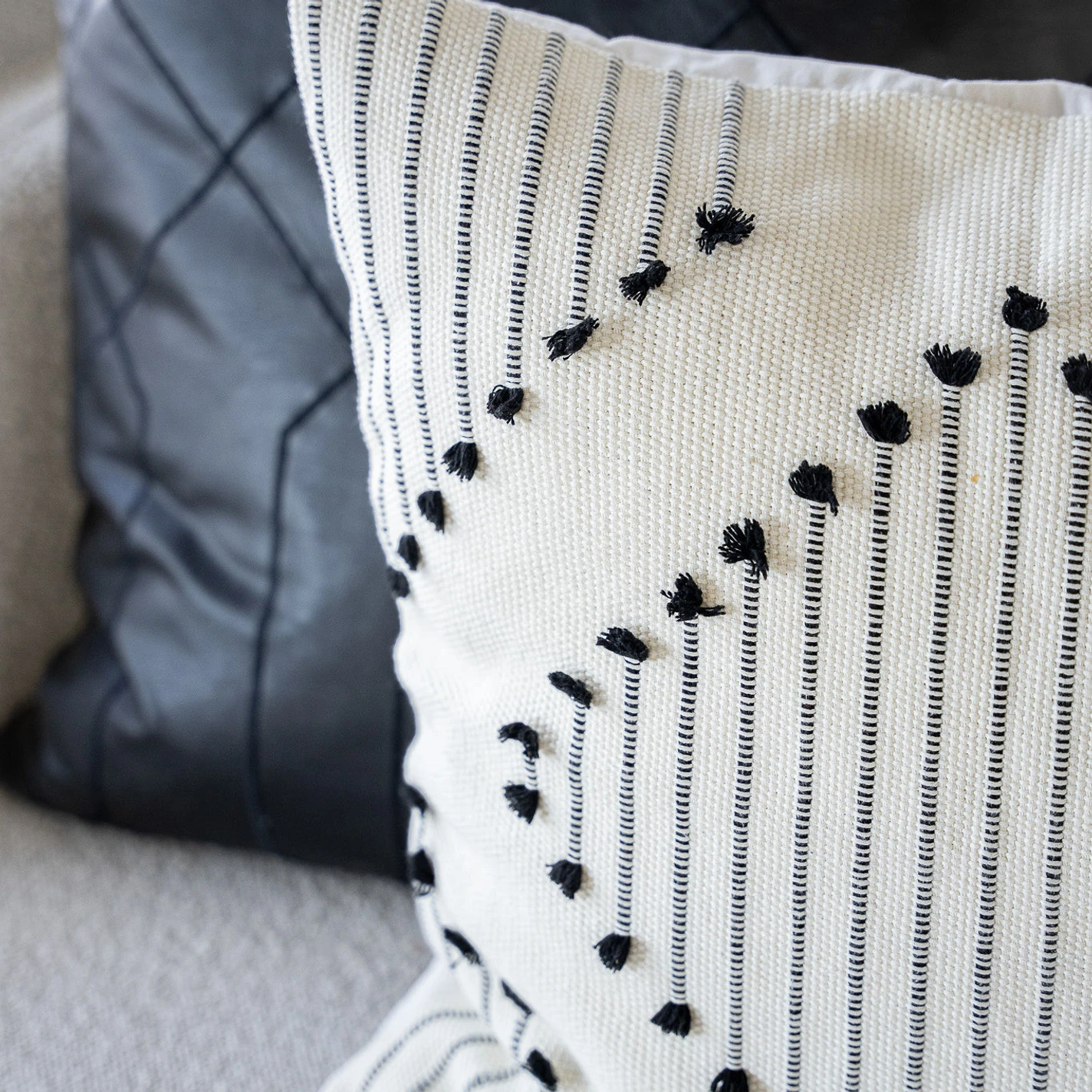 classy white pillow