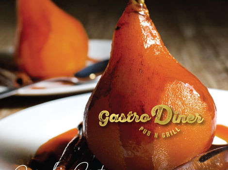 Gastro Diner Style Ready-Made Logo Design...Delicious