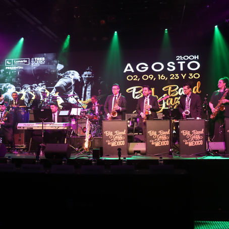 La Big Band Jazz de México Anuncia Temporada de Conciertos en el Lunario del Auditorio Nacional