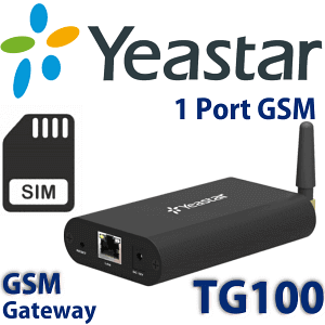Thumbnail: Yeastar TG100 VoIP GSM Gateway 1 GM1

