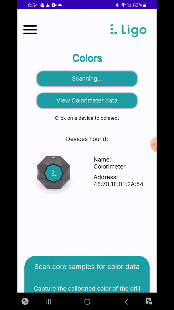 Ligo Core Scanner