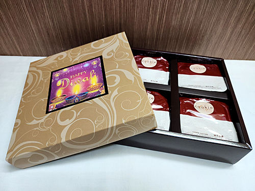 Thumbnail: Deepavali Standard Cookie Gift Box (large)