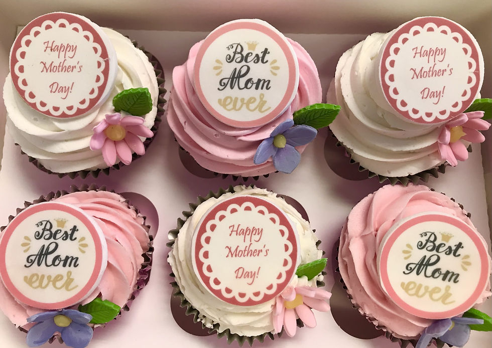Thumbnail: Cupcakes with Edible Printed Special Occasion Toppers