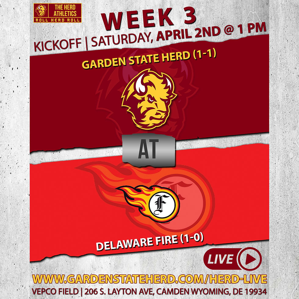 Week 3 at Delaware Fire