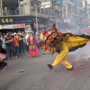 義虎團舞虎踩街