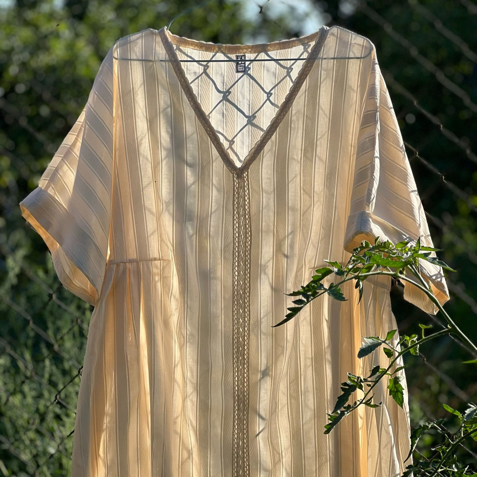 Voálová noční košilka