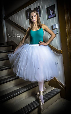 Stood on the stairs 2