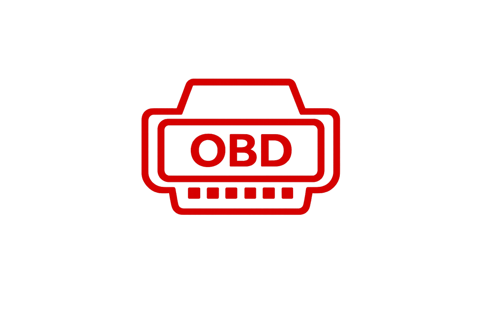 Icône OBD pour l'entretien véhicule à domicile.