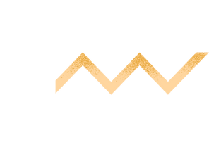 decorative golden wave