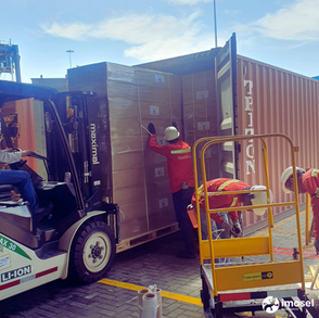 Lightweight, durable, and easy to transport: a logistical advantage.