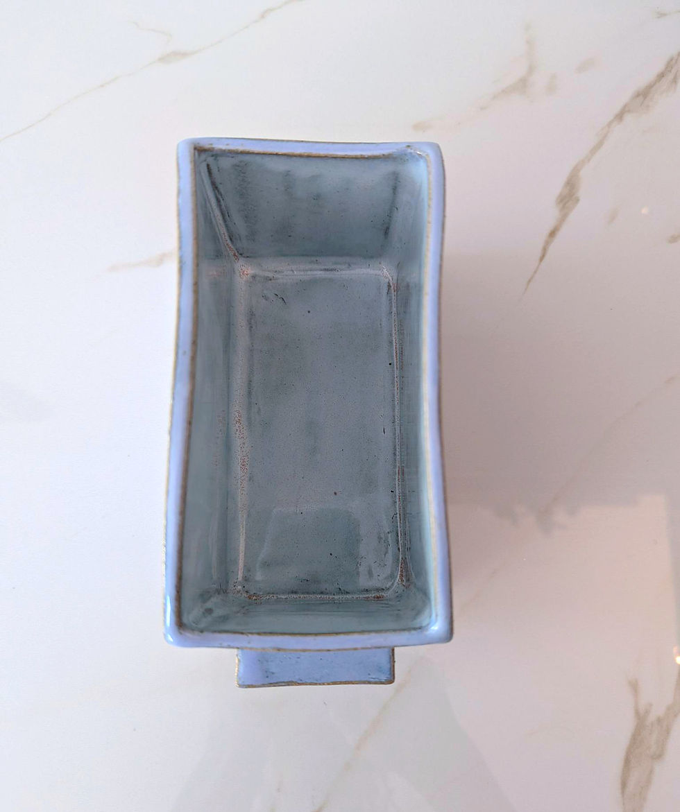 Thumbnail: Imperfect Batch: Blue Toaster Plate Holder - large