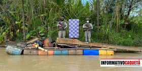En operaciones Militares, se logra un contundente golpe contra la minería ilegal en el Bajo Cauca
