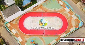 Se inauguró parque Recreo Deportivo en Cartagena del Chairá